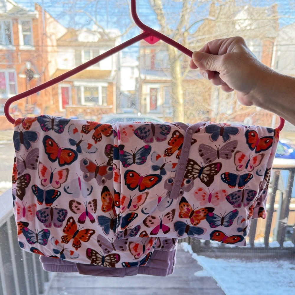 Little Sleepies Butterfly Pj’s